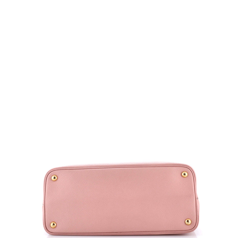 Cuir Double Tote Saffiano Leather Medium