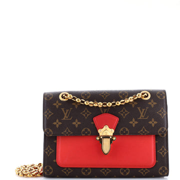 Louis Vuitton Victoire Handbag Canvas