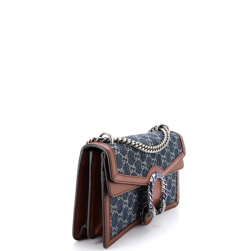 Dionysus Bag Gg Denim Small