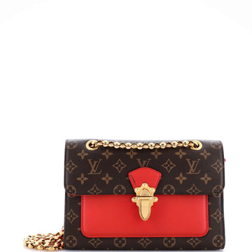 Louis Vuitton Victoire Handbag Canvas
