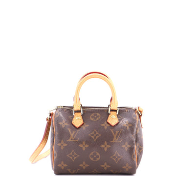 Speedy Bandouliere Bag Canvas Nano