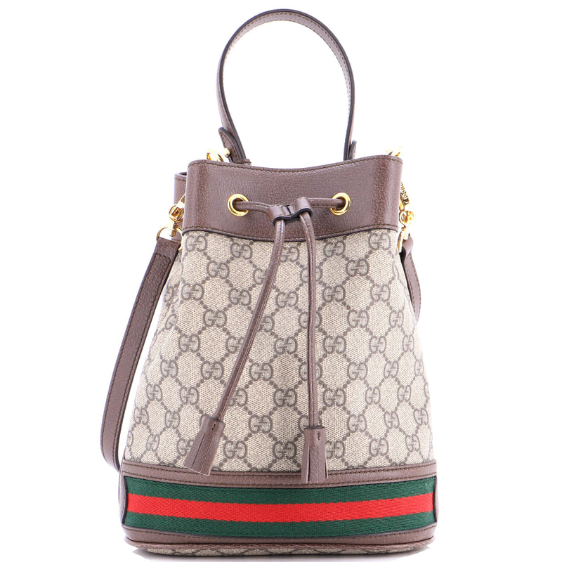 Ophidia Bucket Bag Gg Coated Canvas
