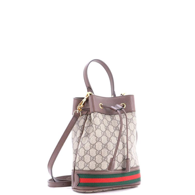 Ophidia Bucket Bag Gg Coated Canvas