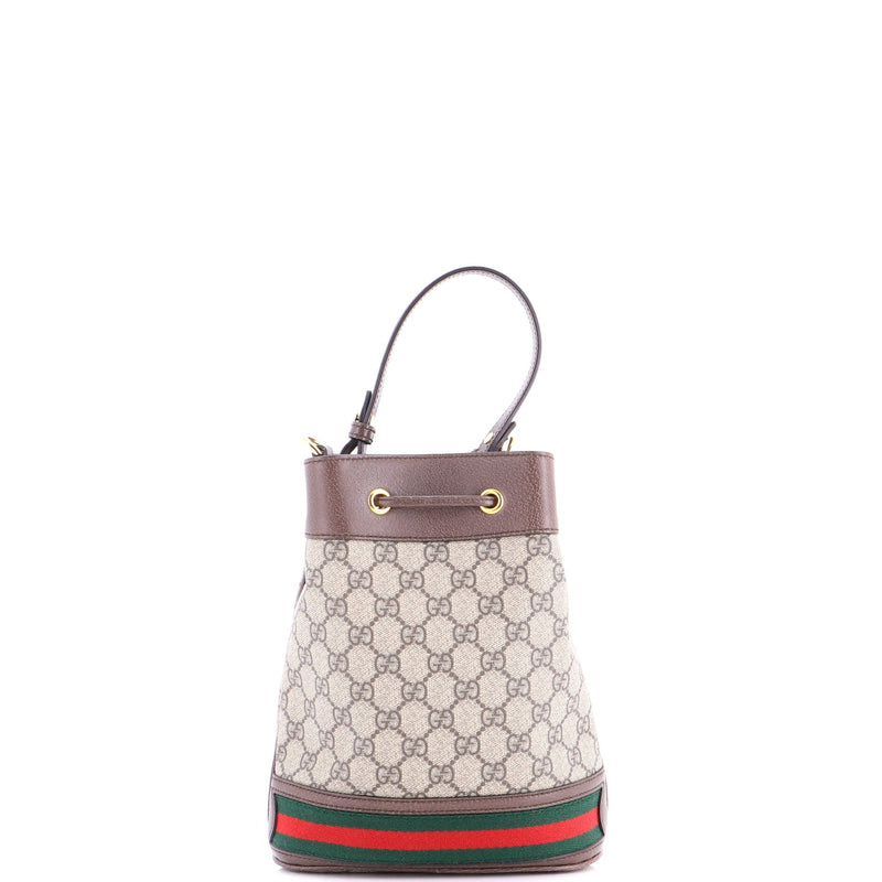 Ophidia Bucket Bag Gg Coated Canvas
