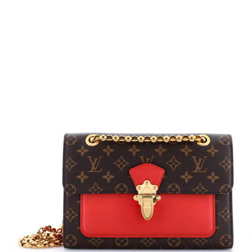 Victoire Handbag Canvas And Leather