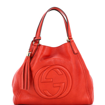 Soho Shoulder Bag Leather Medium