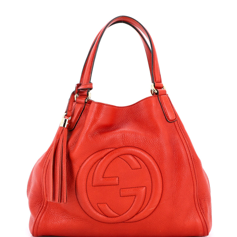 Soho Shoulder Bag Leather Medium