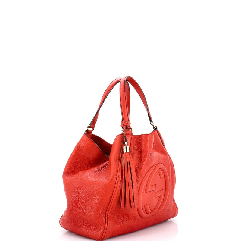 Soho Shoulder Bag Leather Medium