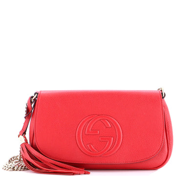 Soho Chain Crossbody Bag Leather Medium