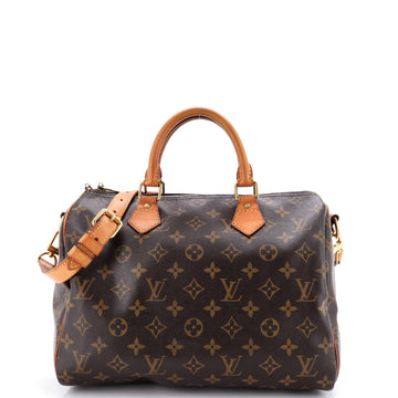 Speedy Bandouliere Bag Canvas 30