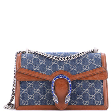 Dionysus Bag Gg Denim Small