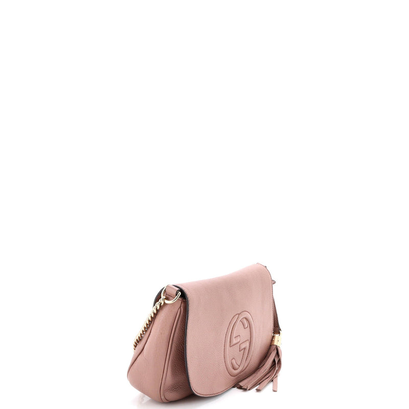 Soho Chain Crossbody Bag Leather Medium