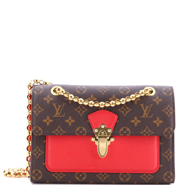 Victoire Handbag Canvas And Leather