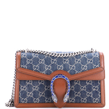 Dionysus Bag Gg Denim Small