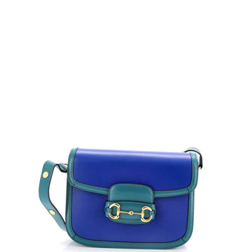 Gucci Horsebit Shoulder Bag Leather