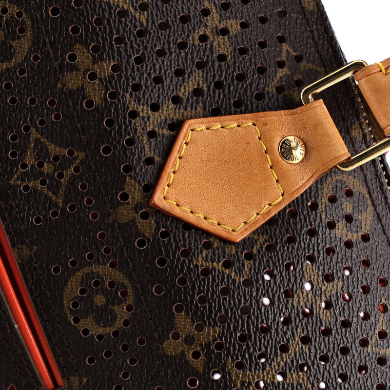 Speedy Handbag Perforated Canvas 30