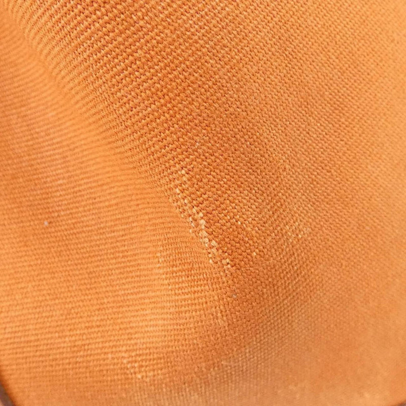 Garden Party Tote Toile And Leather 36