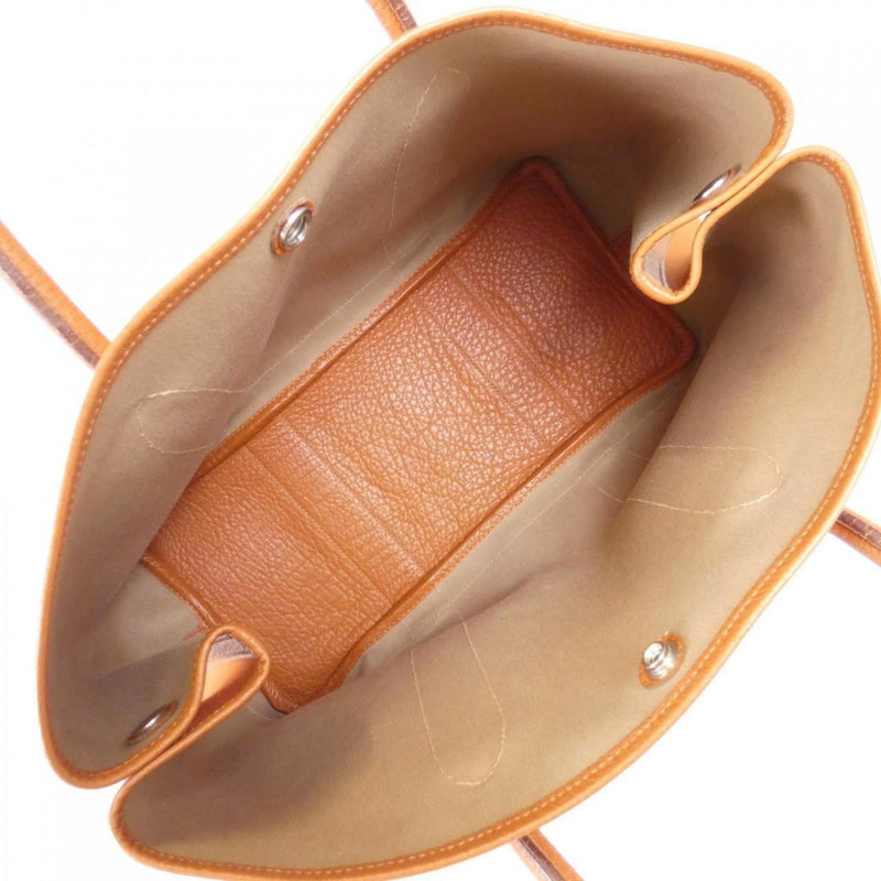 Garden Party Tote Toile And Leather 36