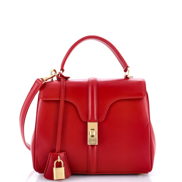 16 Top Handle Bag Smooth Calfskin Small