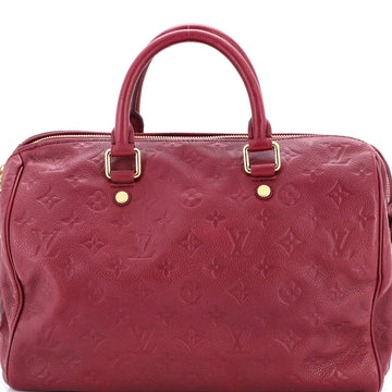 Speedy Bandouliere Bag Empreinte Leather