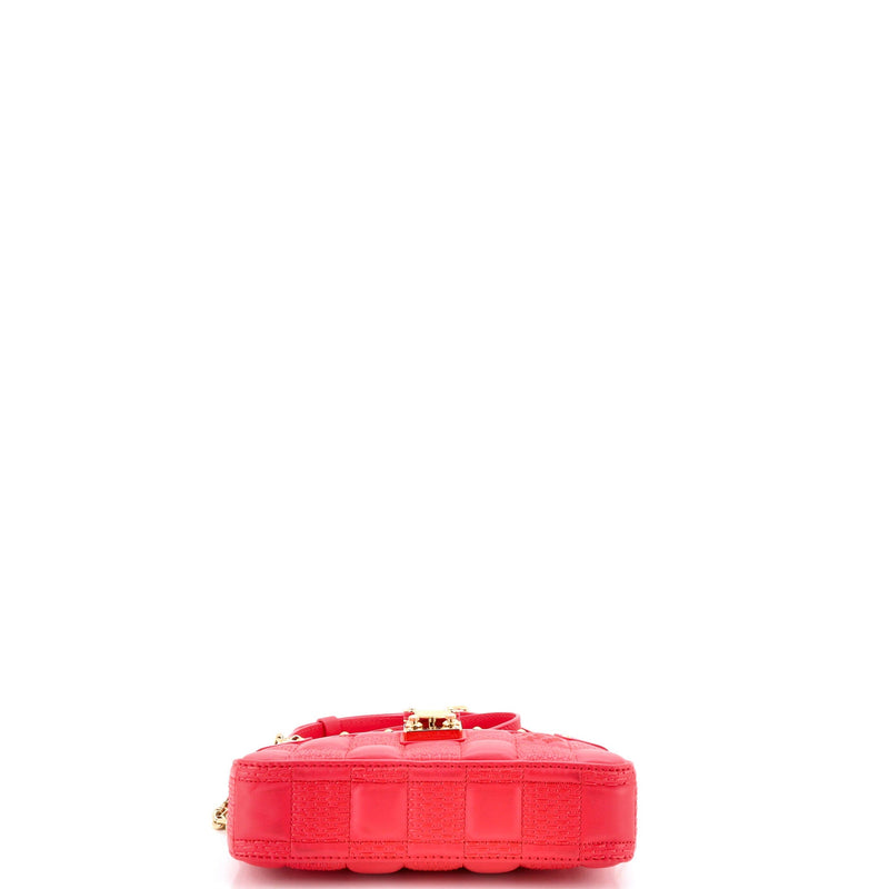 Pochette Troca Damier Quilted Lambskin