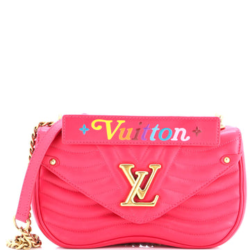 New Wave Chain Bag Quilted Leather Mm