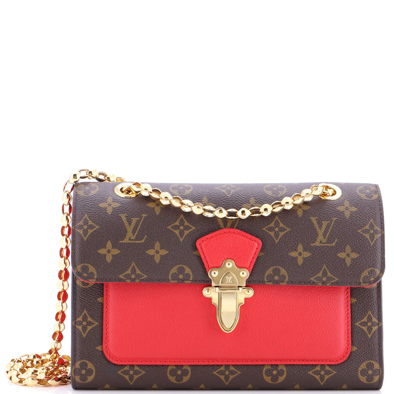 Victoire Handbag Canvas And Leather