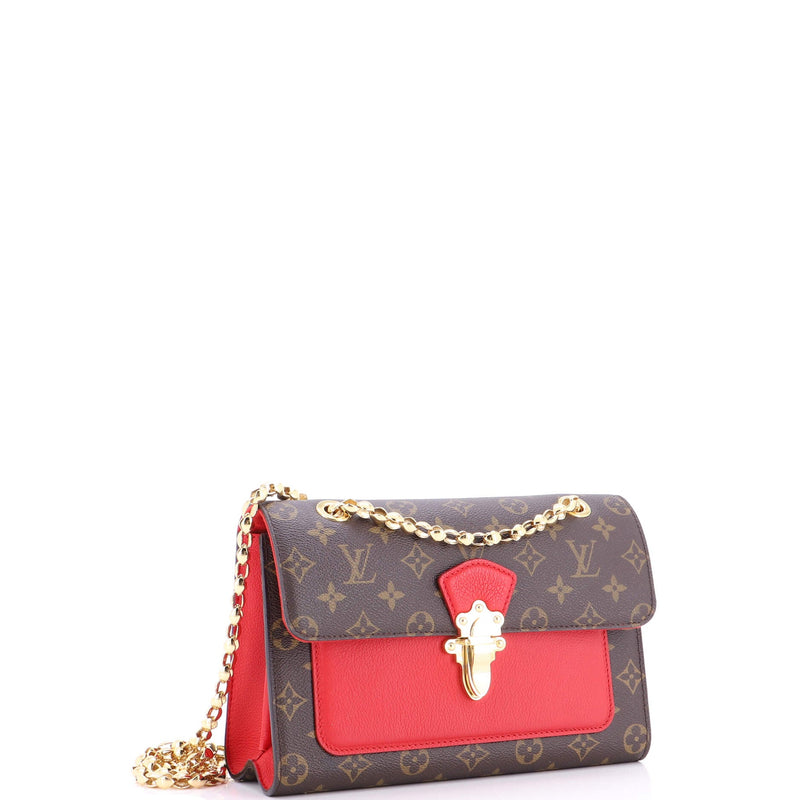 Victoire Handbag Canvas And Leather