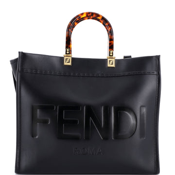 Sunshine Shopper Tote Leather Medium