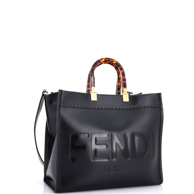 Sunshine Shopper Tote Leather Medium