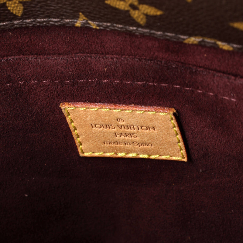 Montaigne Handbag Canvas Mm