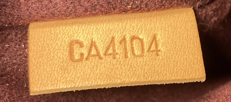 Montaigne Handbag Canvas Mm