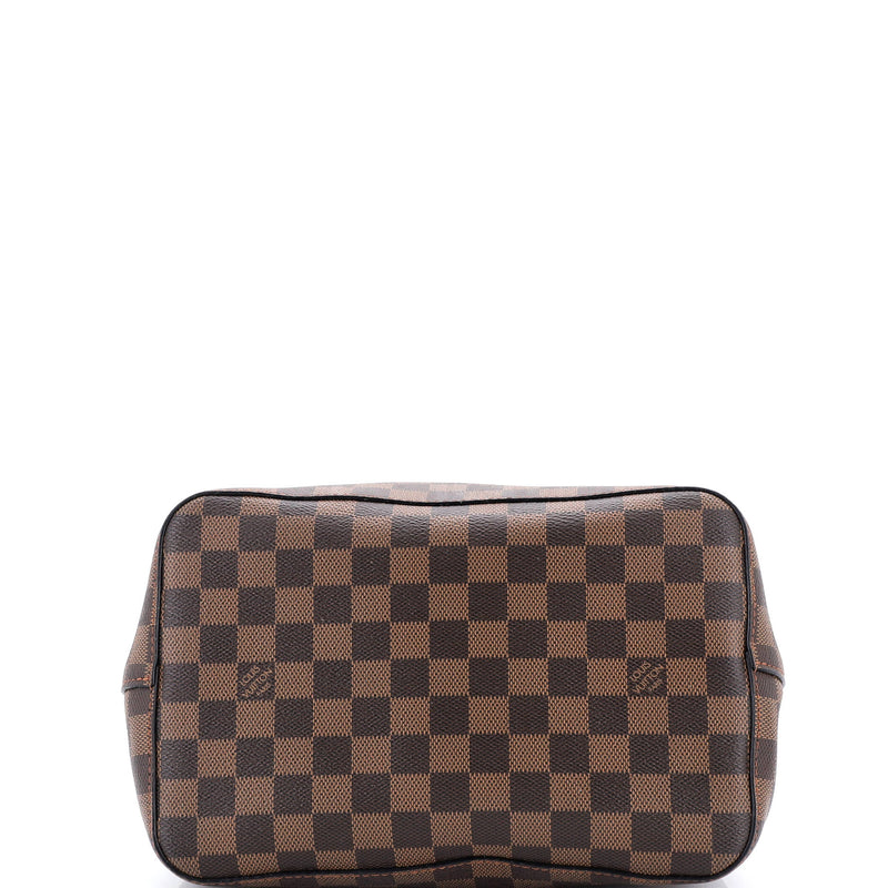 Neonoe Handbag Damier With Leather Mm
