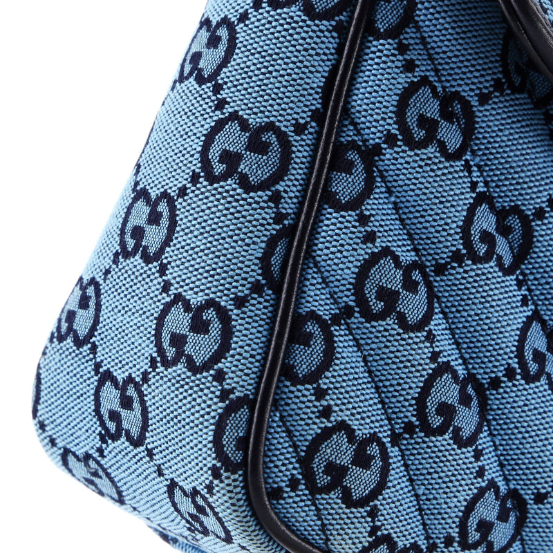 Gg Marmont Flap Bag Diagonal Quilted