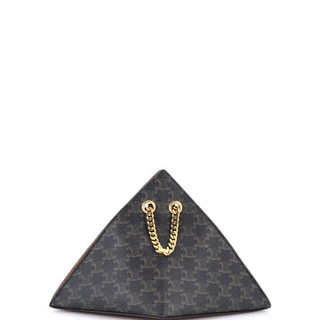Pyramid Chain Shoulder Bag Triomphe