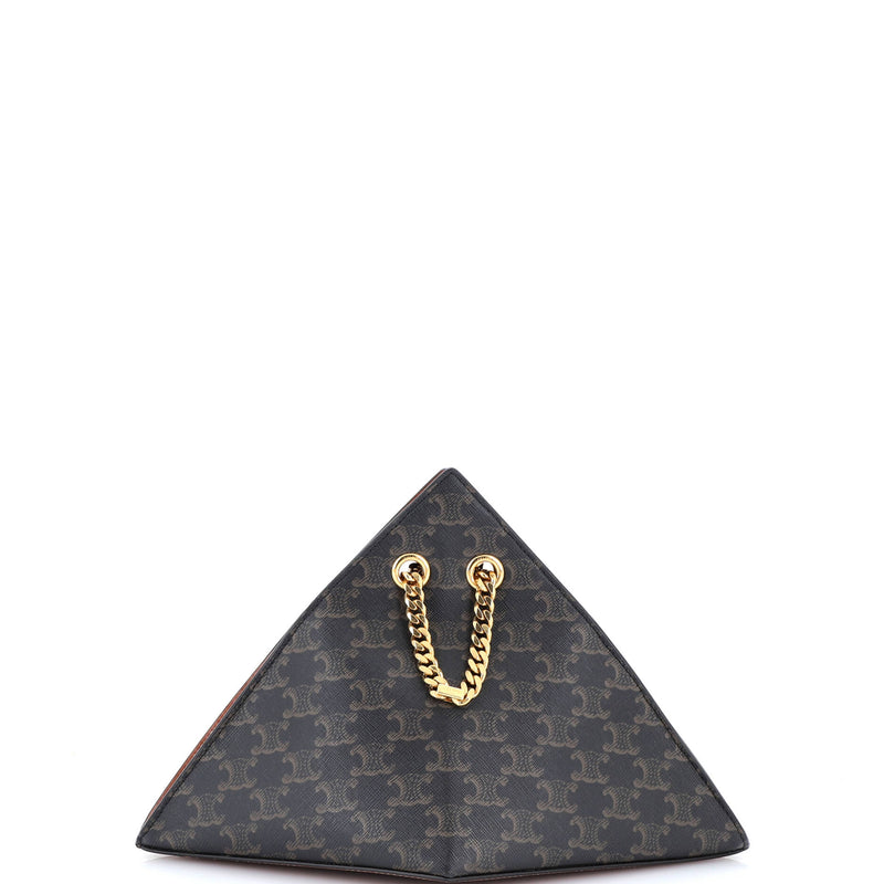 Pyramid Chain Shoulder Bag Triomphe