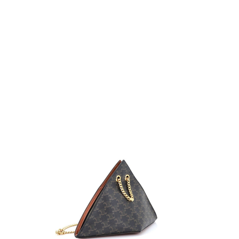 Pyramid Chain Shoulder Bag Triomphe