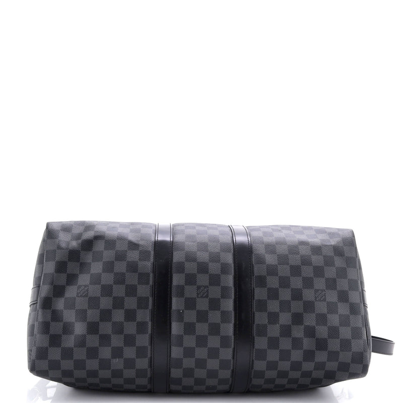 Keepall Bandouliere Bag Damier Graphite