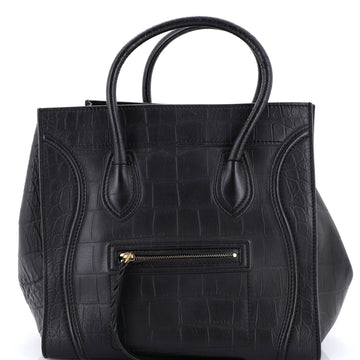 Phantom Bag Crocodile Embossed Leather