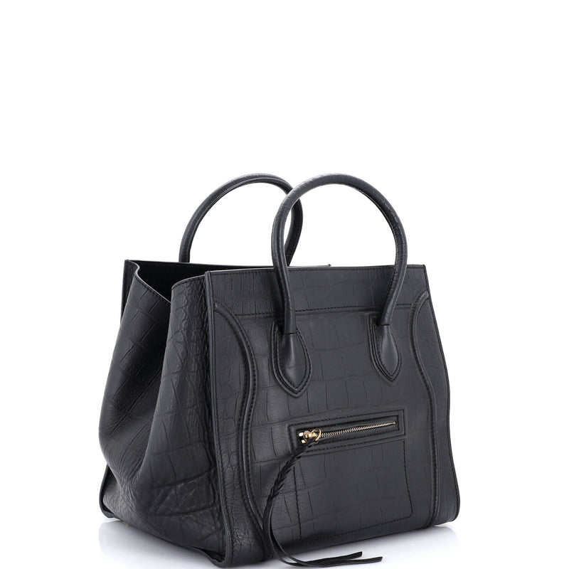 Phantom Bag Crocodile Embossed Leather