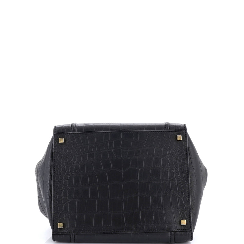 Phantom Bag Crocodile Embossed Leather