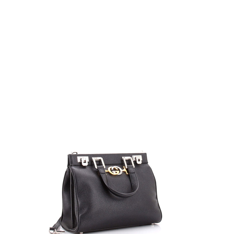 Zumi Top Handle Bag Leather Small