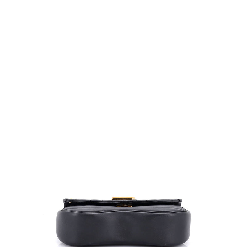 New Wave Chain Bag Quilted Leather Mm