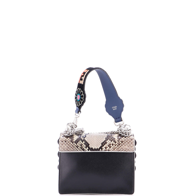 Eyelet Kan I Bag Leather And Python
