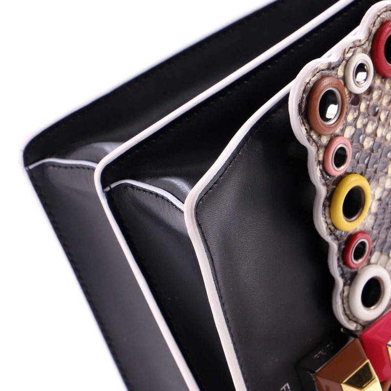 Eyelet Kan I Bag Leather And Python