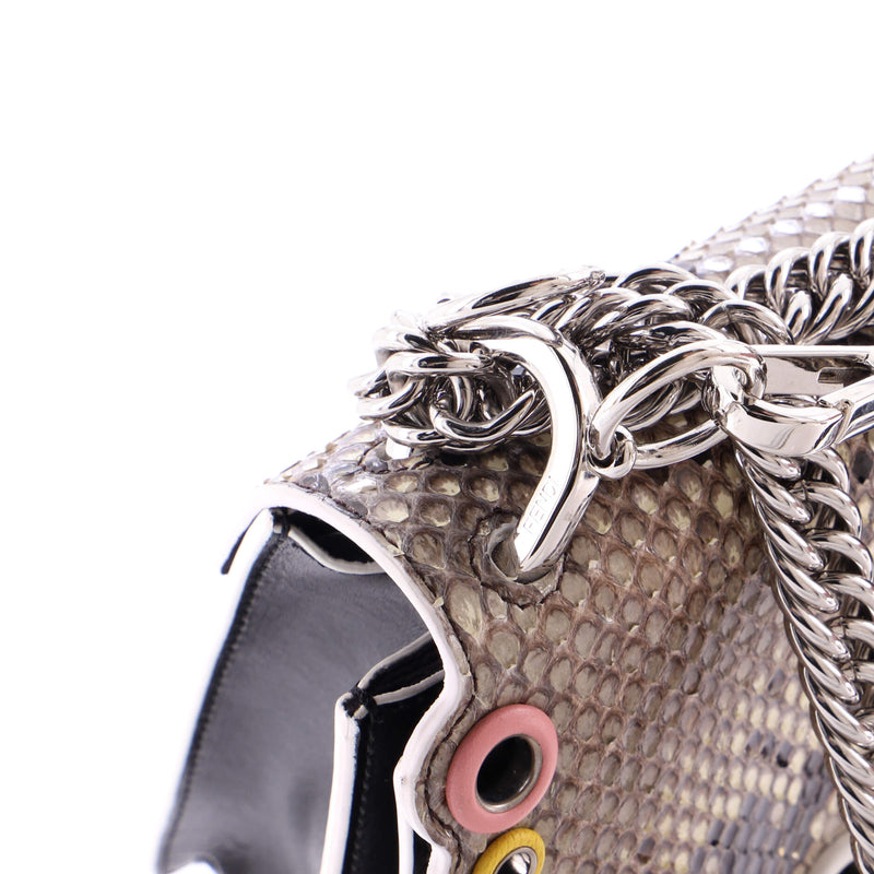 Eyelet Kan I Bag Leather And Python