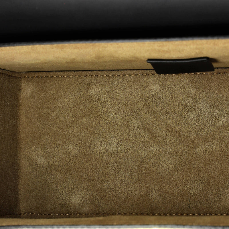 Padlock Bamboo Shoulder Bag Gg Coated