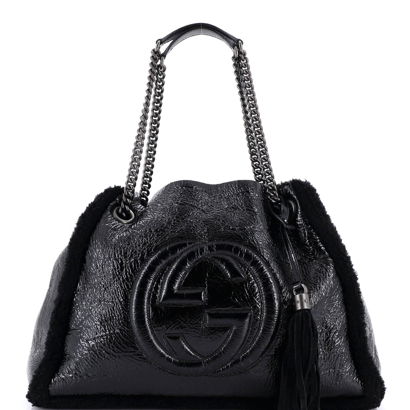 Soho Chain Strap Shoulder Bag Patent And