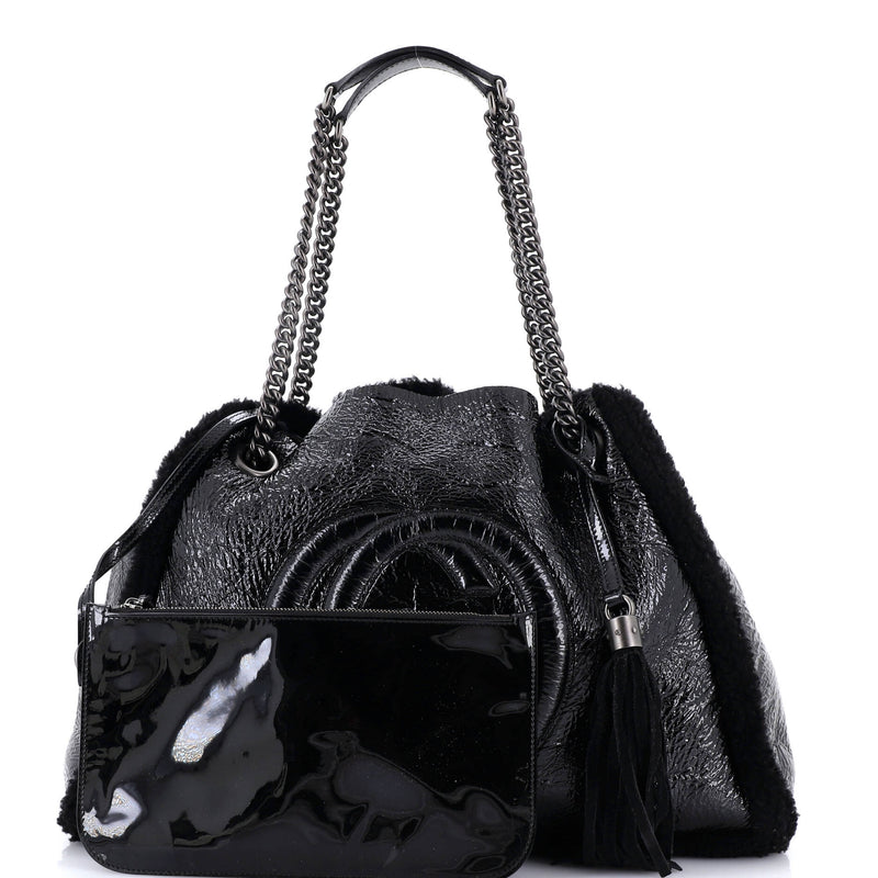 Soho Chain Strap Shoulder Bag Patent And