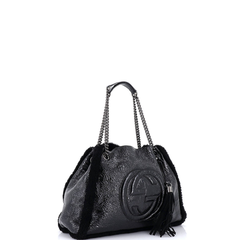 Soho Chain Strap Shoulder Bag Patent And